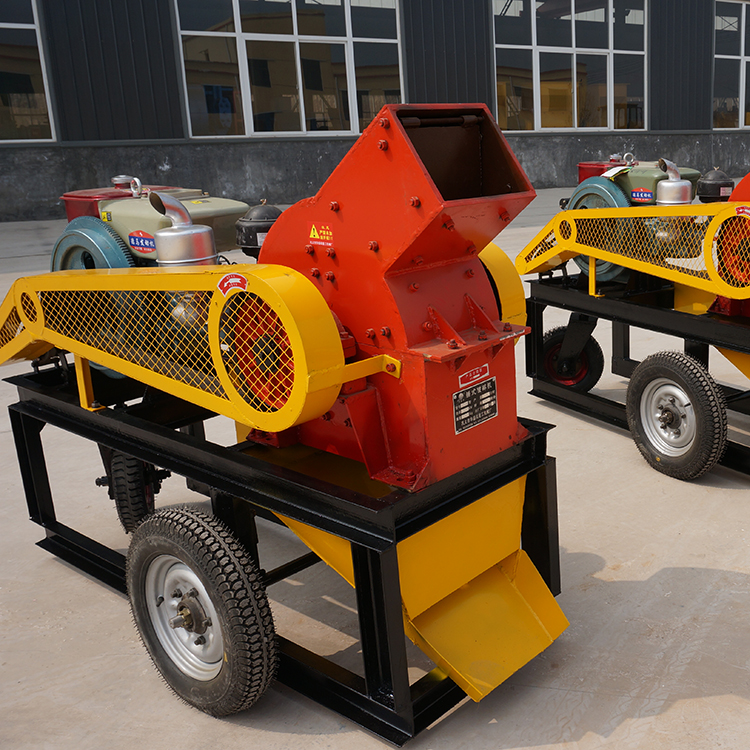 石灰石爐渣破碎？華盛銘小型錘式破碎機耐磨性好 價格超實惠